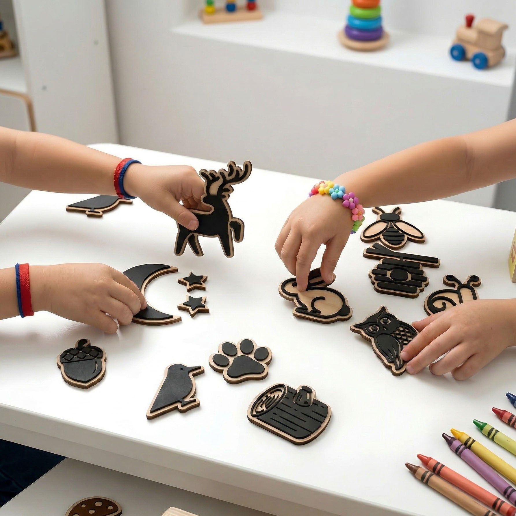 Forest Friends – Magnetic Story Set