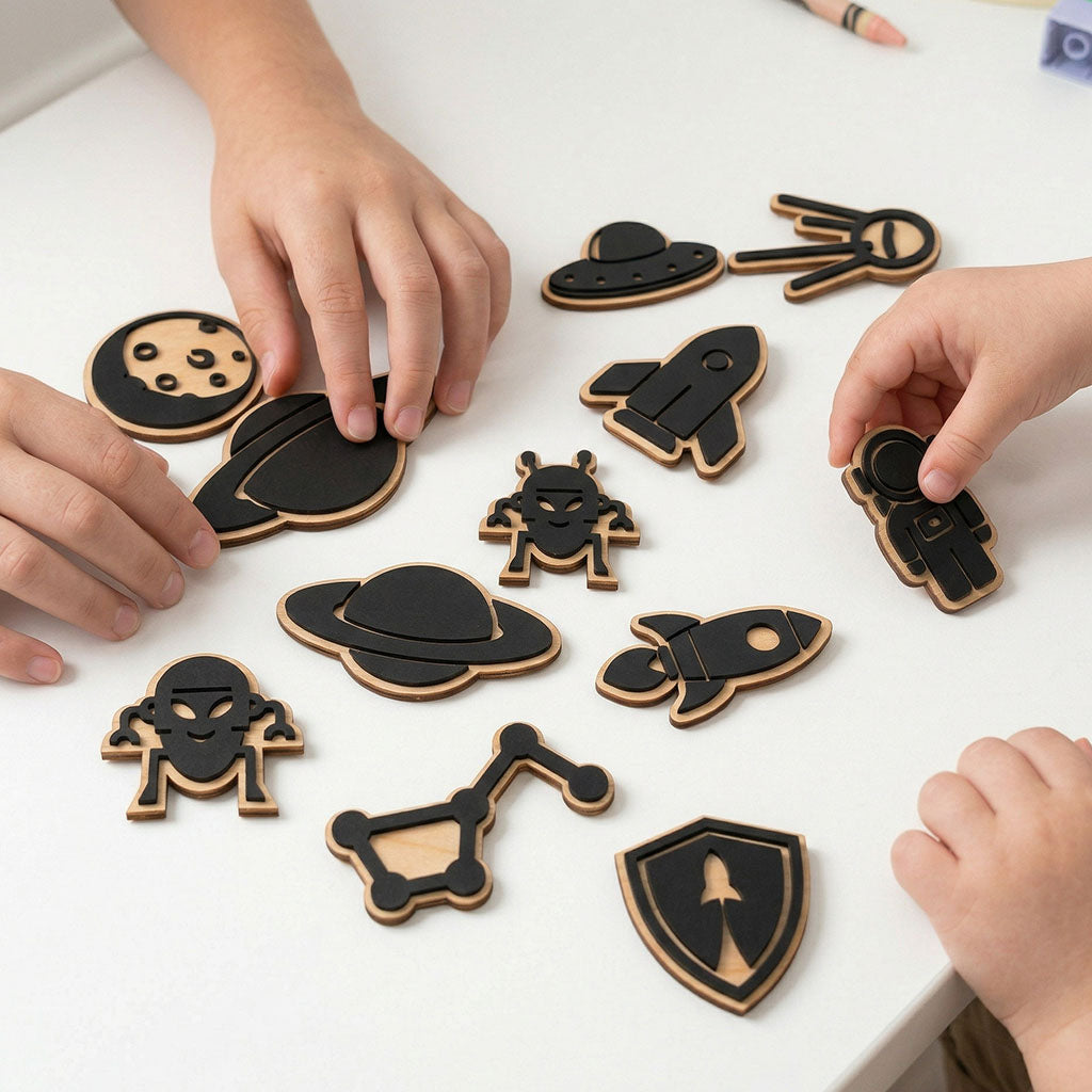 Space Adventure – Magnetic Exploration Set