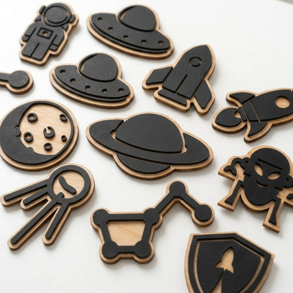 Space Adventure – Magnetic Exploration Set